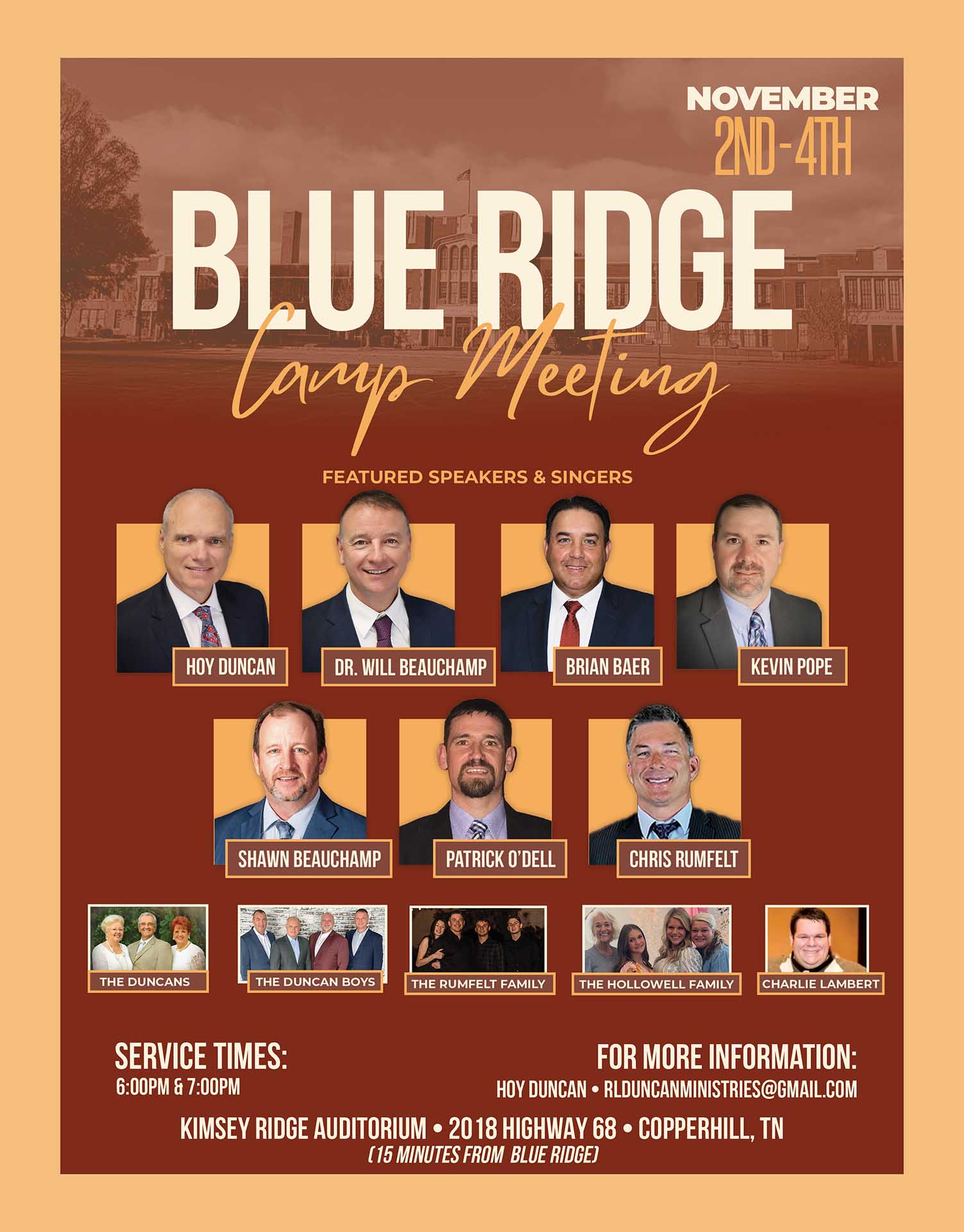 Roger Duncan Ministries | Blue Ridge Camp Meeting